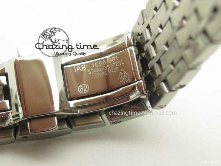 0823 De Ville Hour Vision Co-Axial 41mm SS V6F Best Edition Black Dial On SS Bracelet A BestValue 8277